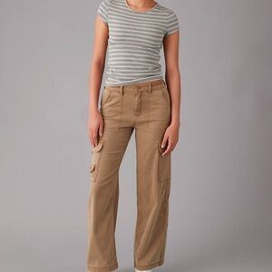 american eagle stretch curvy cargo pants